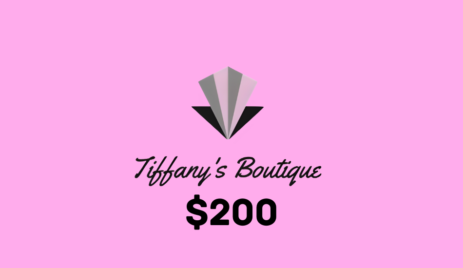 Tiffany's Boutique Gift Card