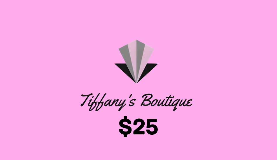 Tiffany's Boutique Gift Card